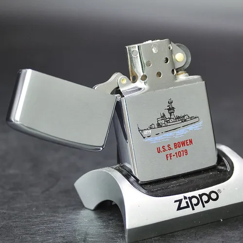 ZIPPO XƯA 1979 - HÀNG XƯA THẬP NIÊN 70s _ CHỦ ĐỀ TÀU CHIẾN BOWEN FF-1079