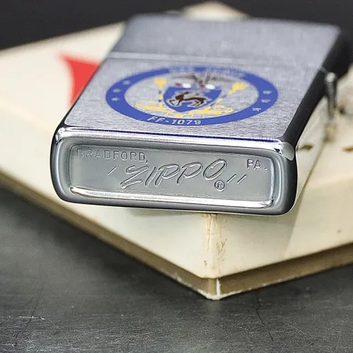 ZIPPO XƯA 1979 - HÀNG XƯA THẬP NIÊN 70s _ CHỦ ĐỀ TÀU CHIẾN BOWEN FF-1079