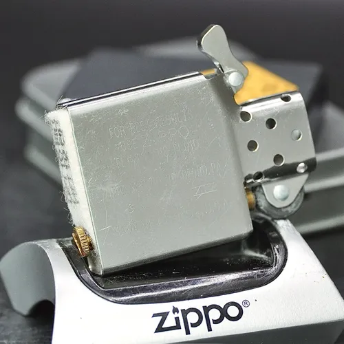 ZIPPO XƯA 1998 - HÀNG XƯA THẬP NIÊN 90s _ CHỦ ĐỀ BIỂN BÁO NO SHOOTING