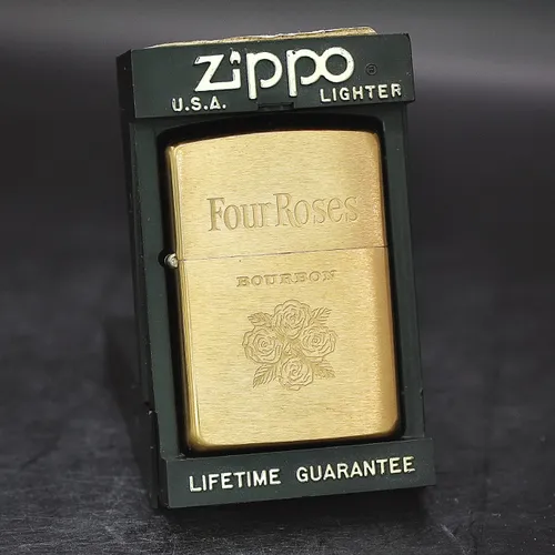 ZIPPO XƯA 1996 - HÀNG XƯA THẬP NIÊN 90s _ CHỦ ĐỀ FOUR ROSES BOURBON