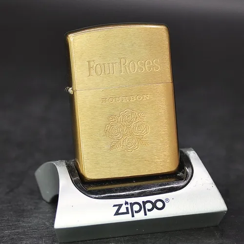 ZIPPO XƯA 1996 - HÀNG XƯA THẬP NIÊN 90s _ CHỦ ĐỀ FOUR ROSES BOURBON