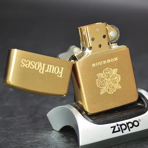 ZIPPO XƯA 1996 - HÀNG XƯA THẬP NIÊN 90s _ CHỦ ĐỀ FOUR ROSES BOURBON