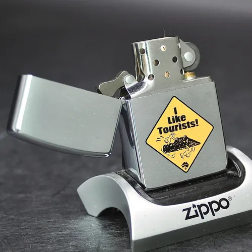 ZIPPO XƯA 2000- HÀNG XƯA 2000s  _ CHỦ ĐỀ BIỂN BÁO CÁ SẤU
