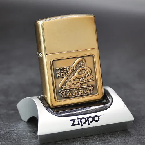 ZIPPO XƯA 1996 - HÀNG XƯA THẬP NIÊN 90s _ CHỦ ĐỀ DESERT FOX