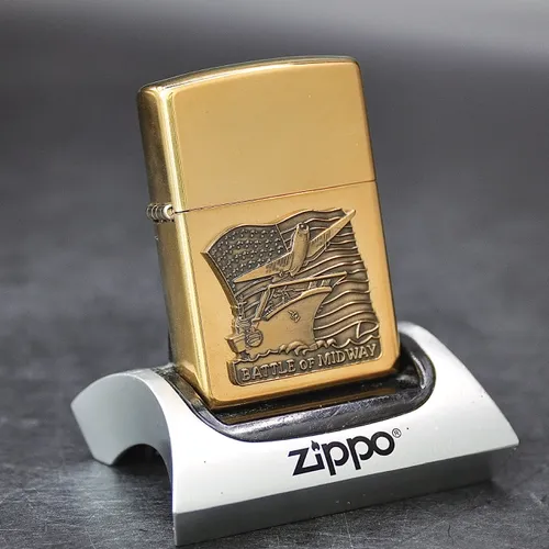 ZIPPO XƯA 1996 - HÀNG XƯA THẬP NIÊN 90s _ CHỦ ĐỀ BATTLE OF MIDWAY