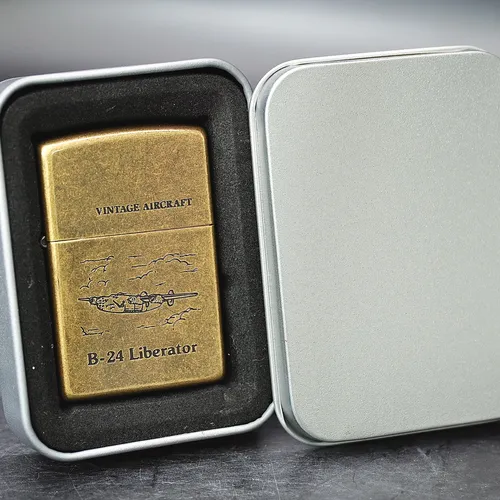 ZIPPO XƯA 1994 - HÀNG XƯA THẬP NIÊN 90s _ CHỦ ĐỀ MÁY BAY B-24 LIBERATOR