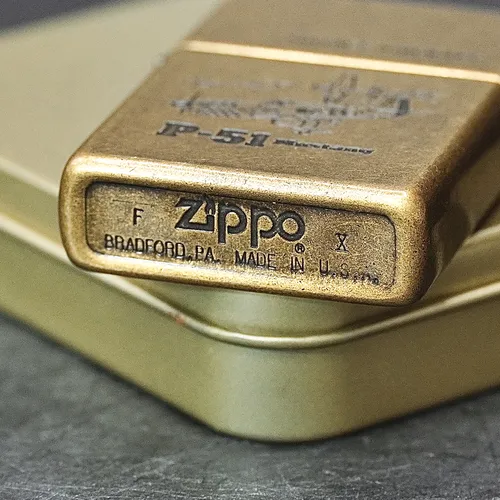ZIPPO XƯA 1994 - HÀNG XƯA THẬP NIÊN 90s _ CHỦ ĐỀ MÁY BAY P-51 MUSTANG