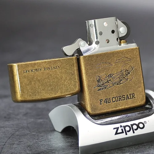 ZIPPO XƯA 1994 - HÀNG XƯA THẬP NIÊN 90s _ CHỦ ĐỀ MÁY BAY F4U CORSAIR