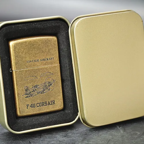 ZIPPO XƯA 1994 - HÀNG XƯA THẬP NIÊN 90s _ CHỦ ĐỀ MÁY BAY F4U CORSAIR