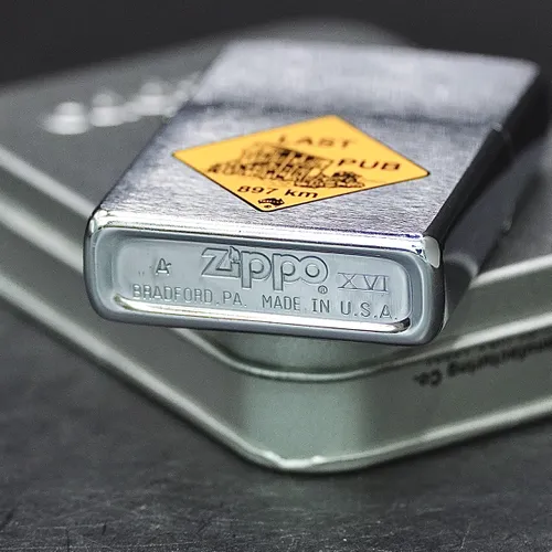 ZIPPO XƯA 2000 - HÀNG XƯA THẬP NIÊN 2000s _ CHỦ ĐỀ BIỂN BÁO LAST PUB