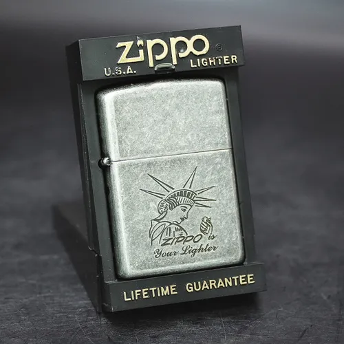 ZIPPO XƯA 1993 - HÀNG XƯA THẬP NIÊN 90s _ CHỦ ĐỀ NỮ THẦN TỰ DO