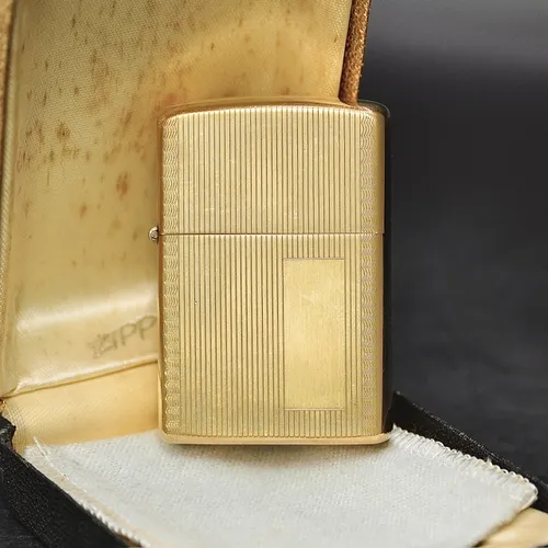ZIPPO XƯA BỌC VÀNG 10K - HÀNG XƯA THẬP NIÊN 70s _ CHỦ ĐỀ VENETIAN