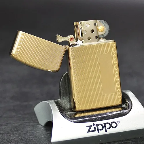 ZIPPO SLIM XƯA BỌC VÀNG 10K - HÀNG XƯA THẬP NIÊN 70s _ CHỦ ĐỀ VENETIAN