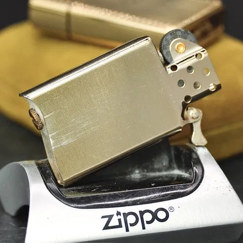 ZIPPO SLIM XƯA BỌC VÀNG 10K - HÀNG XƯA THẬP NIÊN 70s _ CHỦ ĐỀ VENETIAN