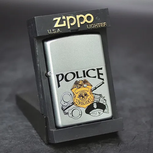 ZIPPO XƯA 2000- HÀNG XƯA 2000s _ CHỦ ĐỀ POLICE BADGE