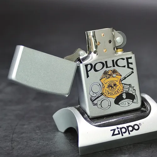 ZIPPO XƯA 2000- HÀNG XƯA 2000s _ CHỦ ĐỀ POLICE BADGE