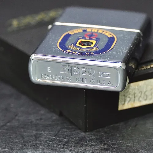 ZIPPO XƯA 1999- HÀNG XƯA THẬP NIÊN 90s _ CHỦ ĐỀ HUY HIỆU TÀU CHỐNG THỦY LÔI HOA KỲ