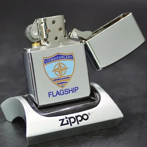 ZIPPO XƯA 1998 - HÀNG XƯA THẬP NIÊN 90s _ CHỦ ĐỀ TÀU CHIẾN ATHABASKAN DDH 282