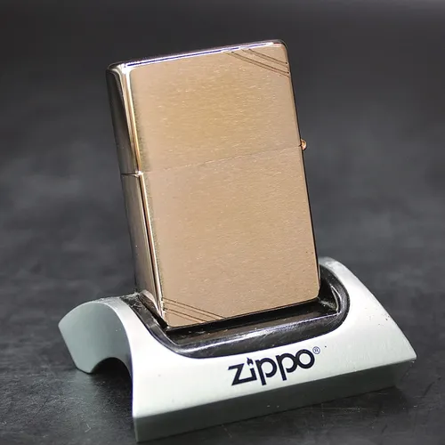ZIPPO VÀNG HỒNG XƯA 1998 - HÀNG XƯA THẬP NIÊN 90s _ CHỦ ĐỀ TRƠN BẢN