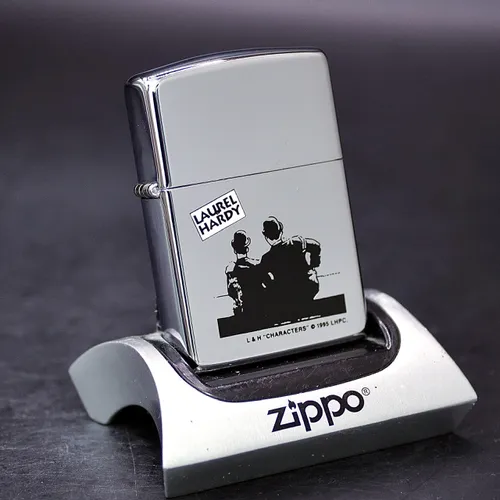 ZIPPO XƯA 1995 - HÀNG XƯA THẬP NIÊN 90s _ CHỦ ĐỀ LAUREL HARDY