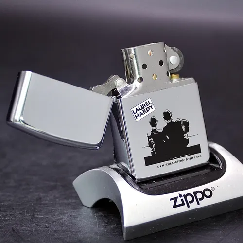 ZIPPO XƯA 1995 - HÀNG XƯA THẬP NIÊN 90s _ CHỦ ĐỀ LAUREL HARDY