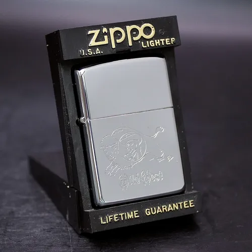 ZIPPO XƯA 1996 - HÀNG XƯA THẬP NIÊN 90s _ CHỦ ĐỀ WILD WEST BULL
