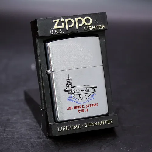 ZIPPO XƯA 1996 - HÀNG XƯA THẬP NIÊN 90s _ CHỦ ĐỀ TÀU CHIẾN JOHN C. STENNIS CVN 74
