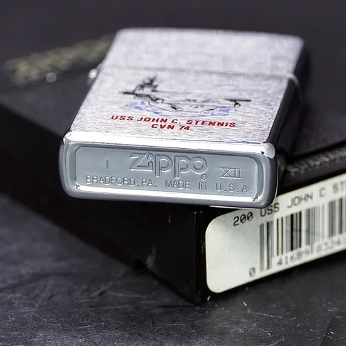 ZIPPO XƯA 1996 - HÀNG XƯA THẬP NIÊN 90s _ CHỦ ĐỀ TÀU CHIẾN JOHN C. STENNIS CVN 74