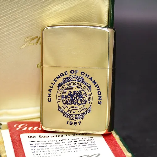 ZIPPO 10K GOLD FILLED – THẬP NIÊN 1957