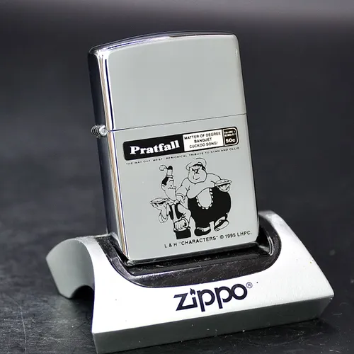 ZIPPO XƯA 1995 - HÀNG XƯA THẬP NIÊN 90s _ CHỦ ĐỀ PRATFALL