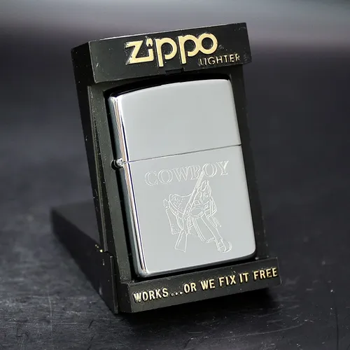 ZIPPO XƯA 1995 - HÀNG XƯA THẬP NIÊN 90s _ CHỦ ĐỀ COWBOY