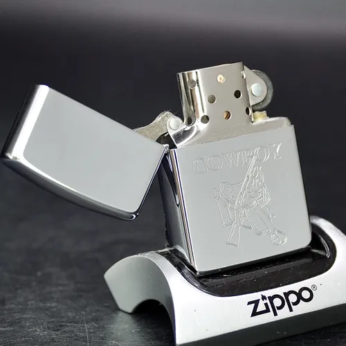 ZIPPO XƯA 1995 - HÀNG XƯA THẬP NIÊN 90s _ CHỦ ĐỀ COWBOY