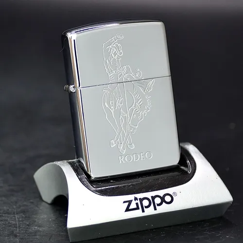 ZIPPO XƯA 1994 - HÀNG XƯA THẬP NIÊN 90s _ CHỦ ĐỀ COWBOY RODEO