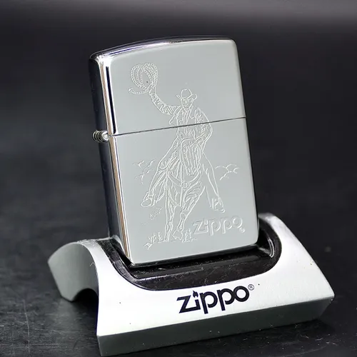ZIPPO XƯA 1994 - HÀNG XƯA THẬP NIÊN 90s _ CHỦ ĐỀ COWBOY CHIEF