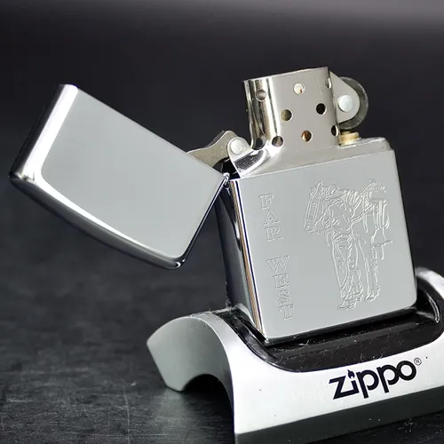 ZIPPO XƯA 1995 - HÀNG XƯA THẬP NIÊN 90s _ CHỦ ĐỀ FAR WEST