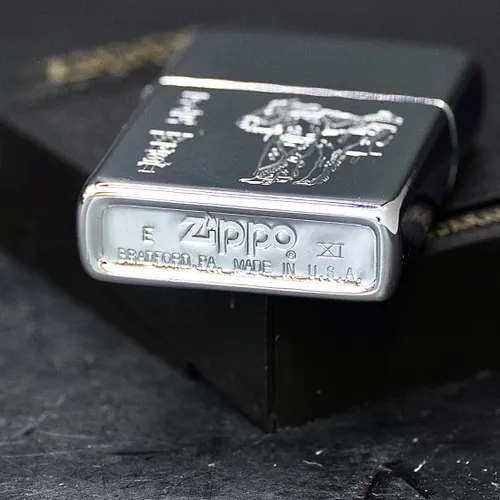 ZIPPO XƯA 1995 - HÀNG XƯA THẬP NIÊN 90s _ CHỦ ĐỀ FAR WEST