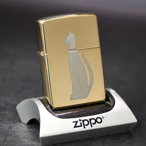 ZIPPO XƯA 1997 - HÀNG XƯA THẬP NIÊN 90s _ CHỦ ĐỀ CON MÈO