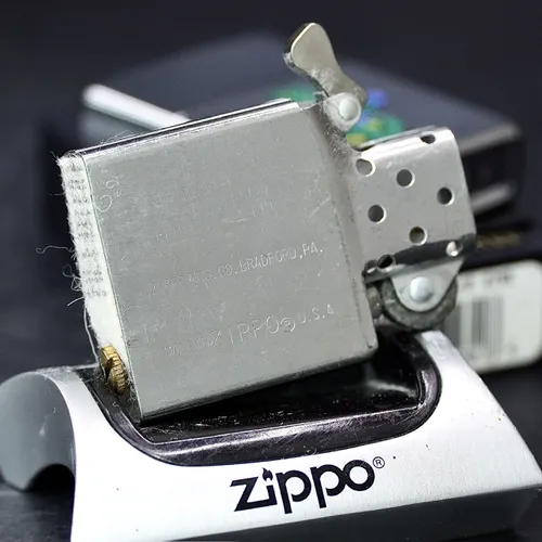 ZIPPO XƯA 1993 - HÀNG XƯA THẬP NIÊN 90s _ CHỦ ĐỀ TÀU CHIẾN ANCHORAGE LSD-36