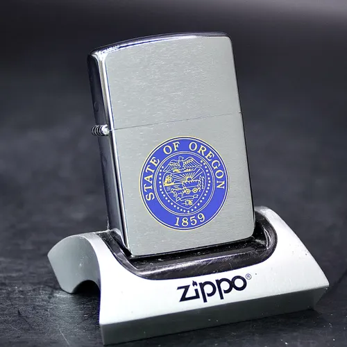ZIPPO XƯA 1993 - HÀNG XƯA THẬP NIÊN 90s _ CHỦ ĐỀ STATE OF OREGON