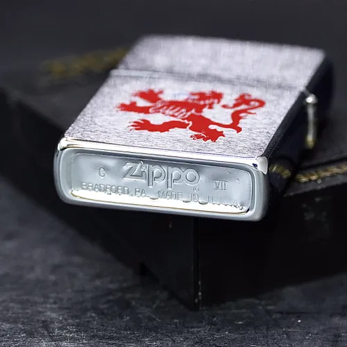 ZIPPO XƯA 1991 - HÀNG XƯA THẬP NIÊN 90s _ CHỦ ĐỀ LOGO TÀU CHIẾN HMS QUORN M41