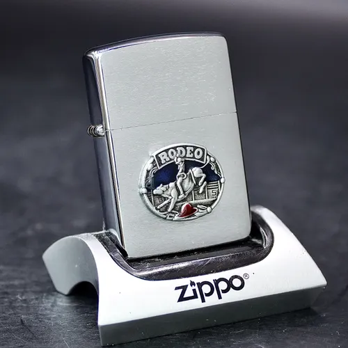 ZIPPO XƯA 1993 - HÀNG XƯA THẬP NIÊN 90s _ CHỦ ĐỀ RODEO EMBLEM