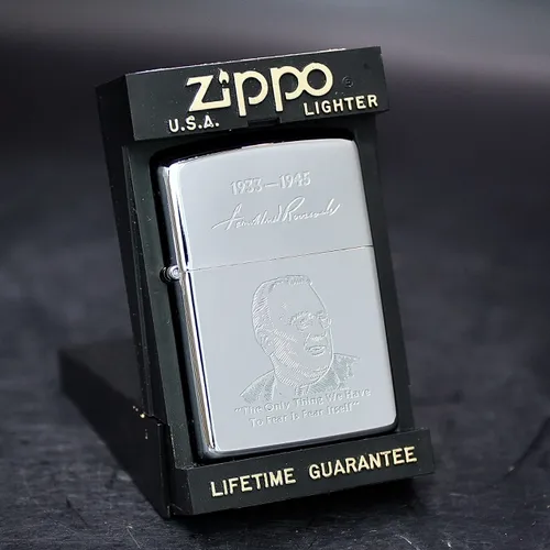 ZIPPO XƯA 1990 - HÀNG XƯA THẬP NIÊN 90s _ CHỦ ĐỀ TỔNG THỐNG ROOSEVELT