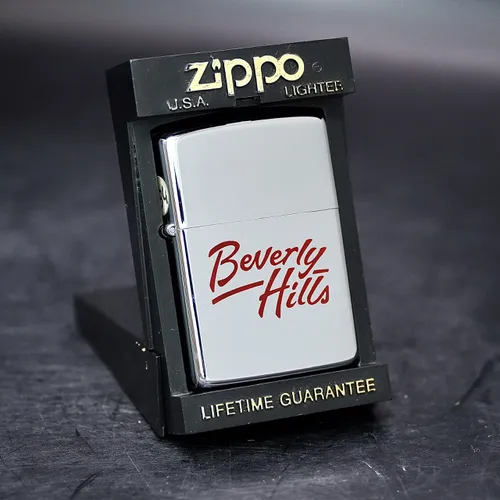 ZIPPO XƯA 1988 - HÀNG XƯA THẬP NIÊN 80s _ CHỦ ĐỀ BEVERLY HILLS