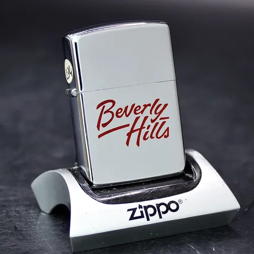 ZIPPO XƯA 1988 - HÀNG XƯA THẬP NIÊN 80s _ CHỦ ĐỀ BEVERLY HILLS