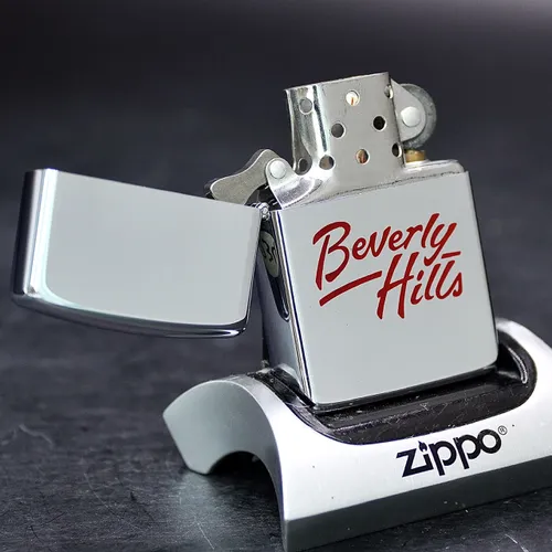 ZIPPO XƯA 1988 - HÀNG XƯA THẬP NIÊN 80s _ CHỦ ĐỀ BEVERLY HILLS