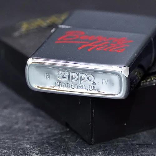 ZIPPO XƯA 1988 - HÀNG XƯA THẬP NIÊN 80s _ CHỦ ĐỀ BEVERLY HILLS