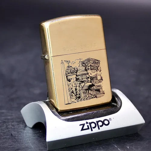 ZIPPO XƯA 32-90 - HÀNG XƯA THẬP NIÊN 90s _ CHỦ ĐỀ WHITE HOUSE