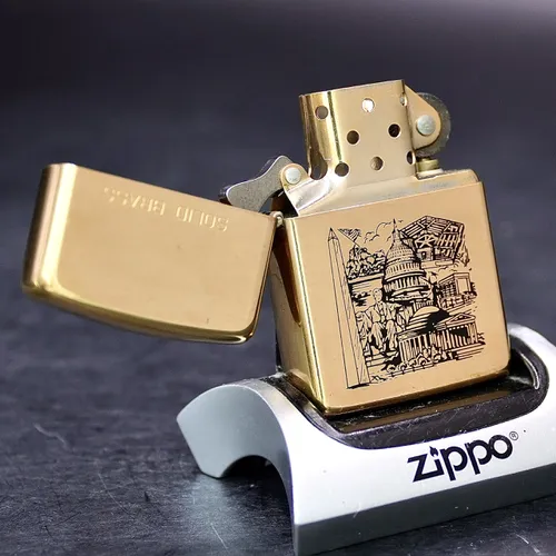 ZIPPO XƯA 32-90 - HÀNG XƯA THẬP NIÊN 90s _ CHỦ ĐỀ WHITE HOUSE