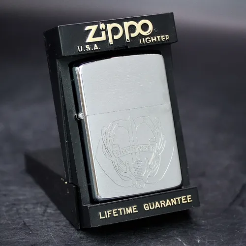ZIPPO XƯA 1989 - HÀNG XƯA THẬP NIÊN 80s _ CHỦ ĐỀ QUÂN ĐỘI HÀ LAN