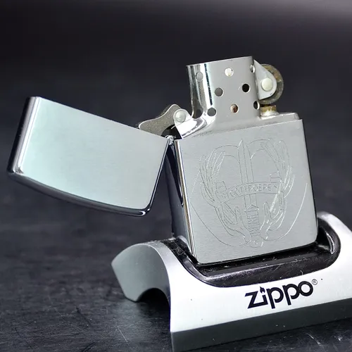 ZIPPO XƯA 1989 - HÀNG XƯA THẬP NIÊN 80s _ CHỦ ĐỀ QUÂN ĐỘI HÀ LAN